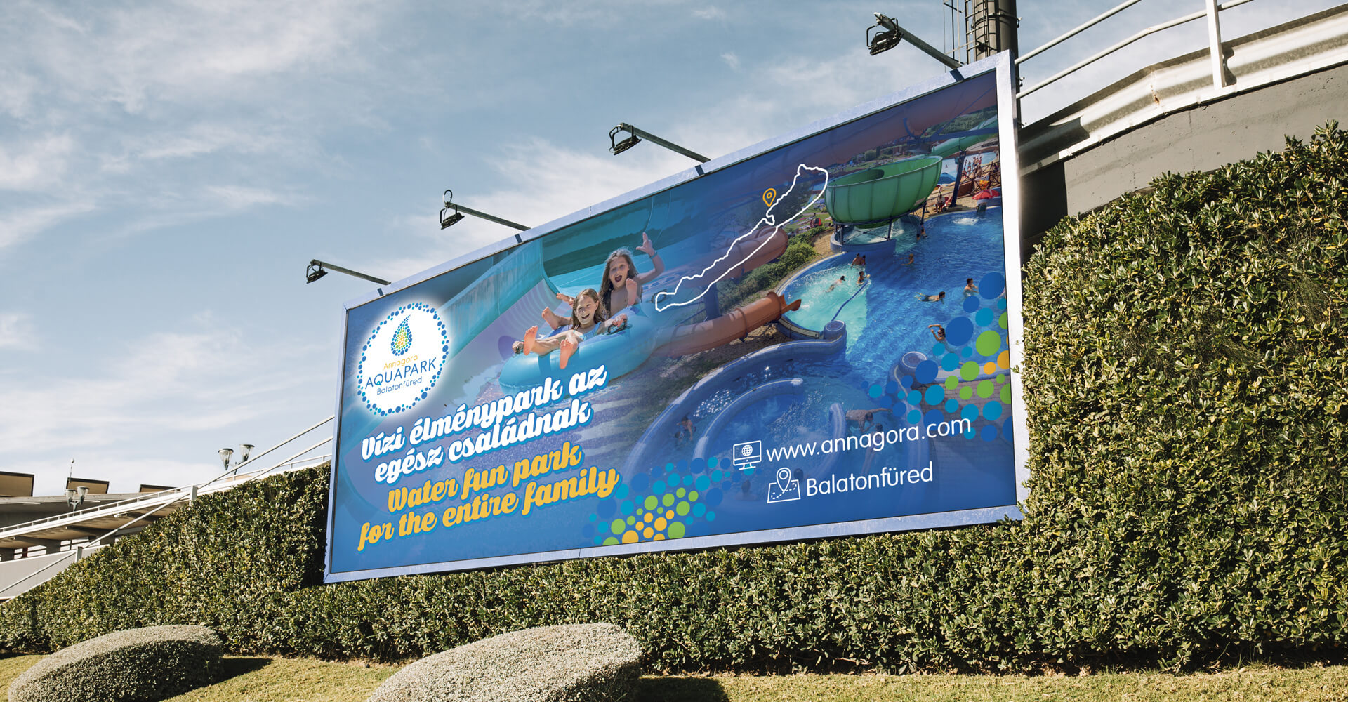 Annagora Aquapark márkakommunikáció